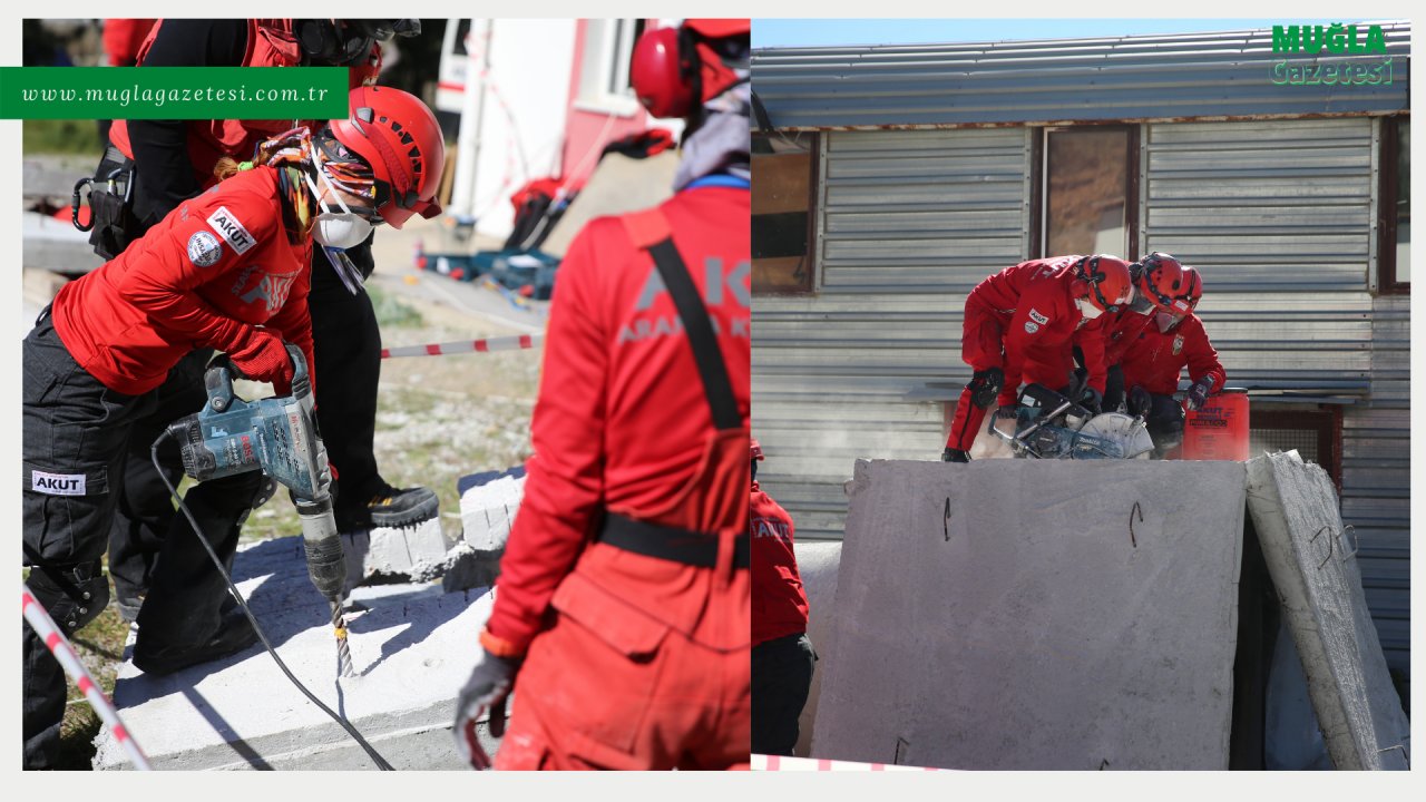 AFETLERDE HAYAT KURTARAN AKUT'UN GÖNÜLLÜ KADINLARI EĞİTİMDE