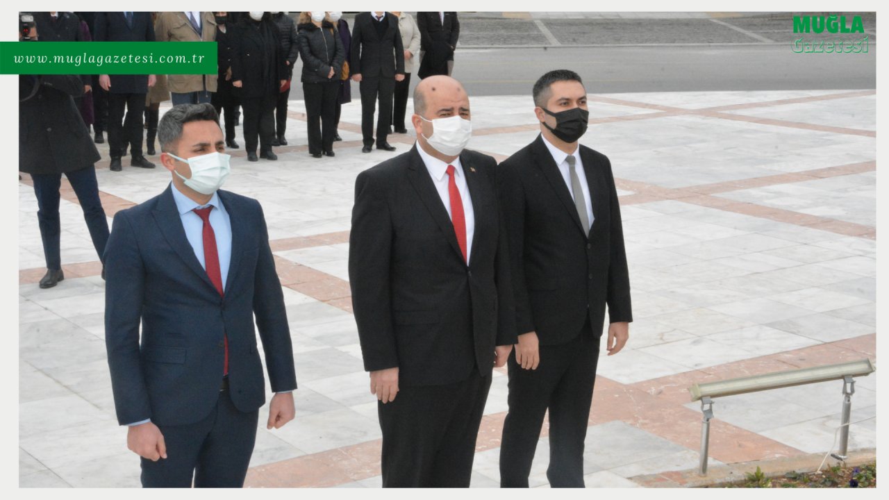 VERGİ HAFTASI ÇELENK TÖRENİYLE KUTLANDI