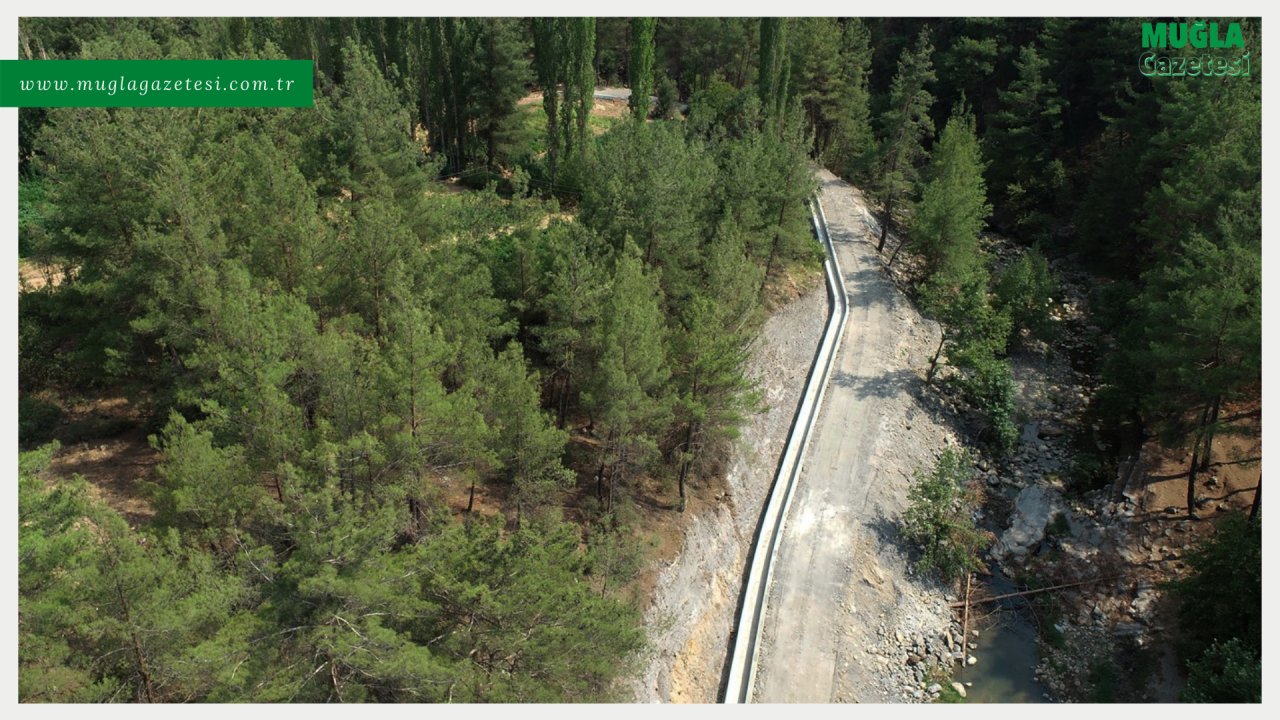 GÖKTEPE SULAMA ÇALIŞMALARI TAMAMLANDI