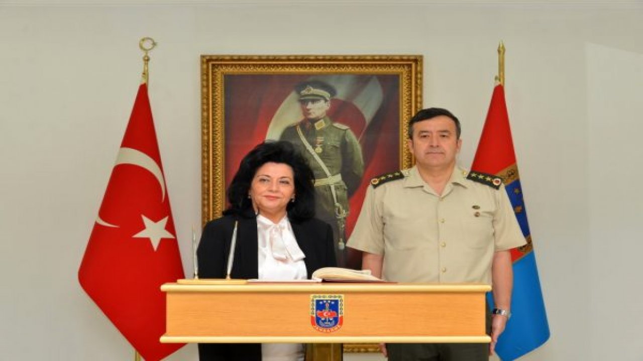 Vali Hanımdan Albaya ziyaret