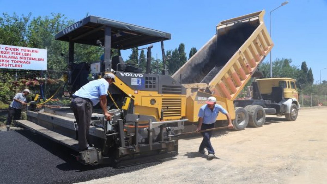 Turgutreis’te yol çalışmaları