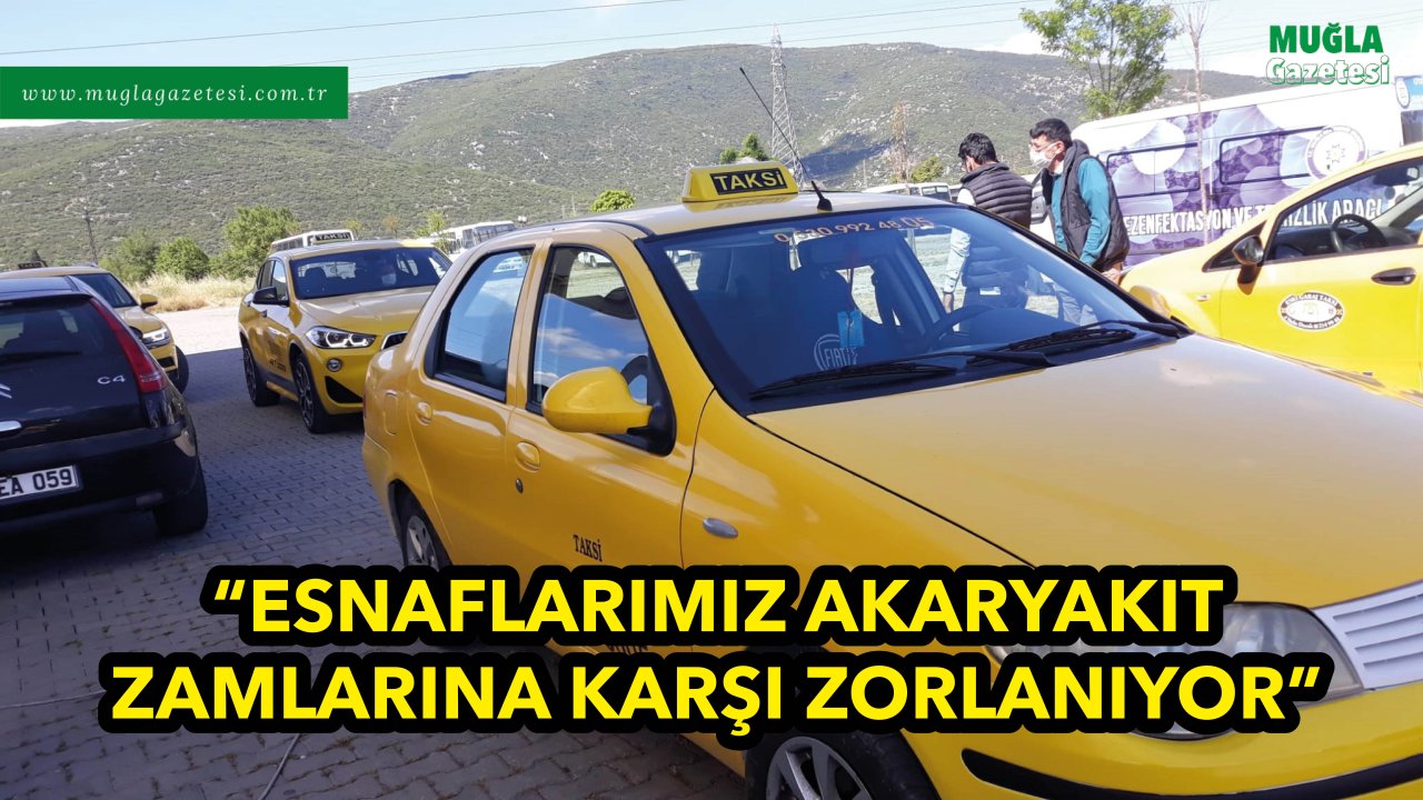 “ESNAFLARIMIZ AKARYAKIT ZAMLARINA KARŞI ZORLANIYOR” 