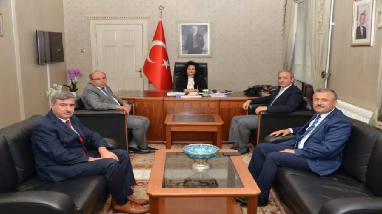 Vali’ye hoş geldin ziyareti