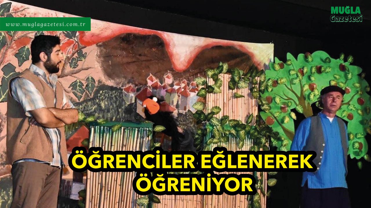 ÖĞRENCİLER EĞLENEREK ÖĞRENİYOR