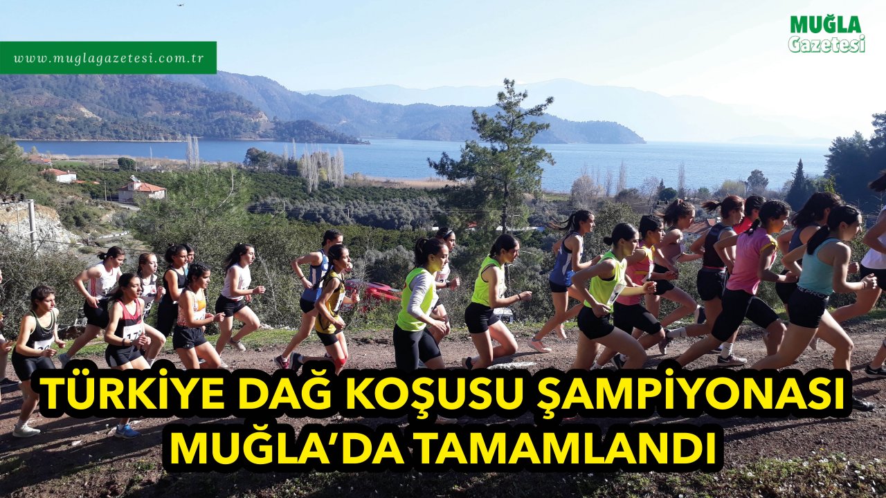 TÜRKİYE DAĞ KOŞUSU ŞAMPİYONASI MUĞLA'DA TAMAMLANDI