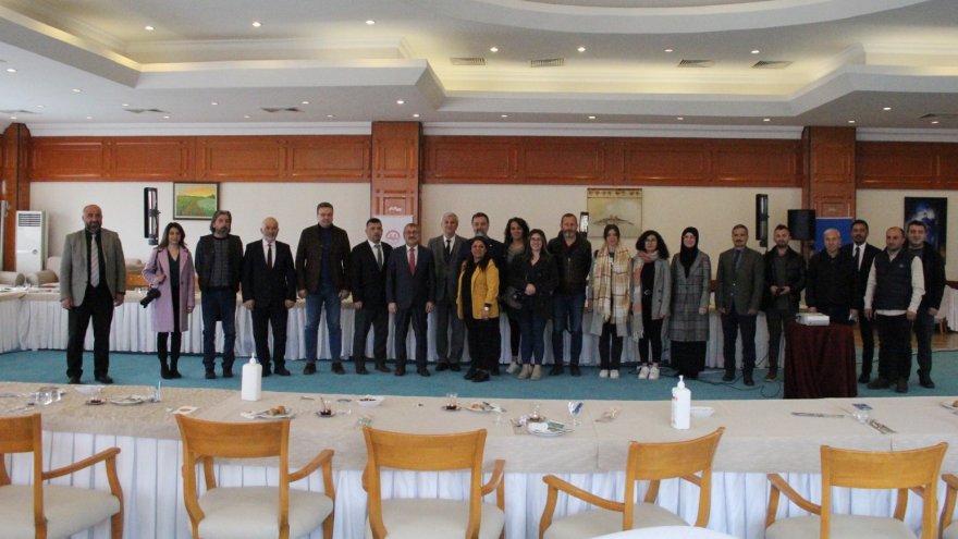 İL MÜFTÜSÜ ÇAPÇI BASIN MENSUPLARIYLA BİR ARAYA GELDİ