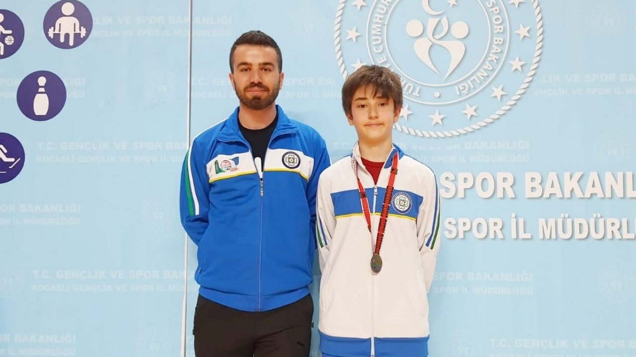 BÜYÜKŞEHİR SPORCUSU TÜRKİYE 3’ÜNCÜSÜ OLDU