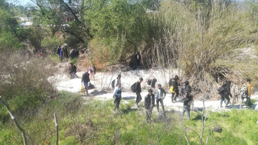 97 DÜZENSİZ GÖÇMEN YAKALANDI