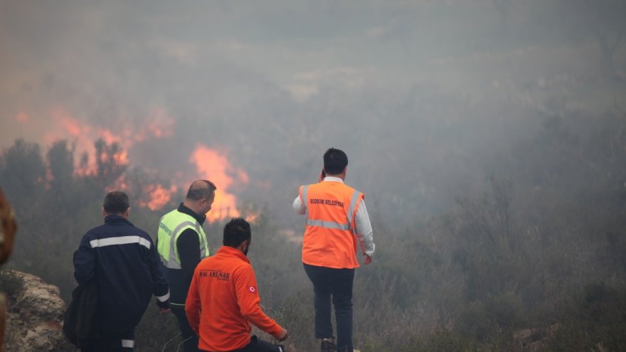 BODRUM’DA ÇIKAN YANGINDA “SABOTAJ” ŞÜPHESİ