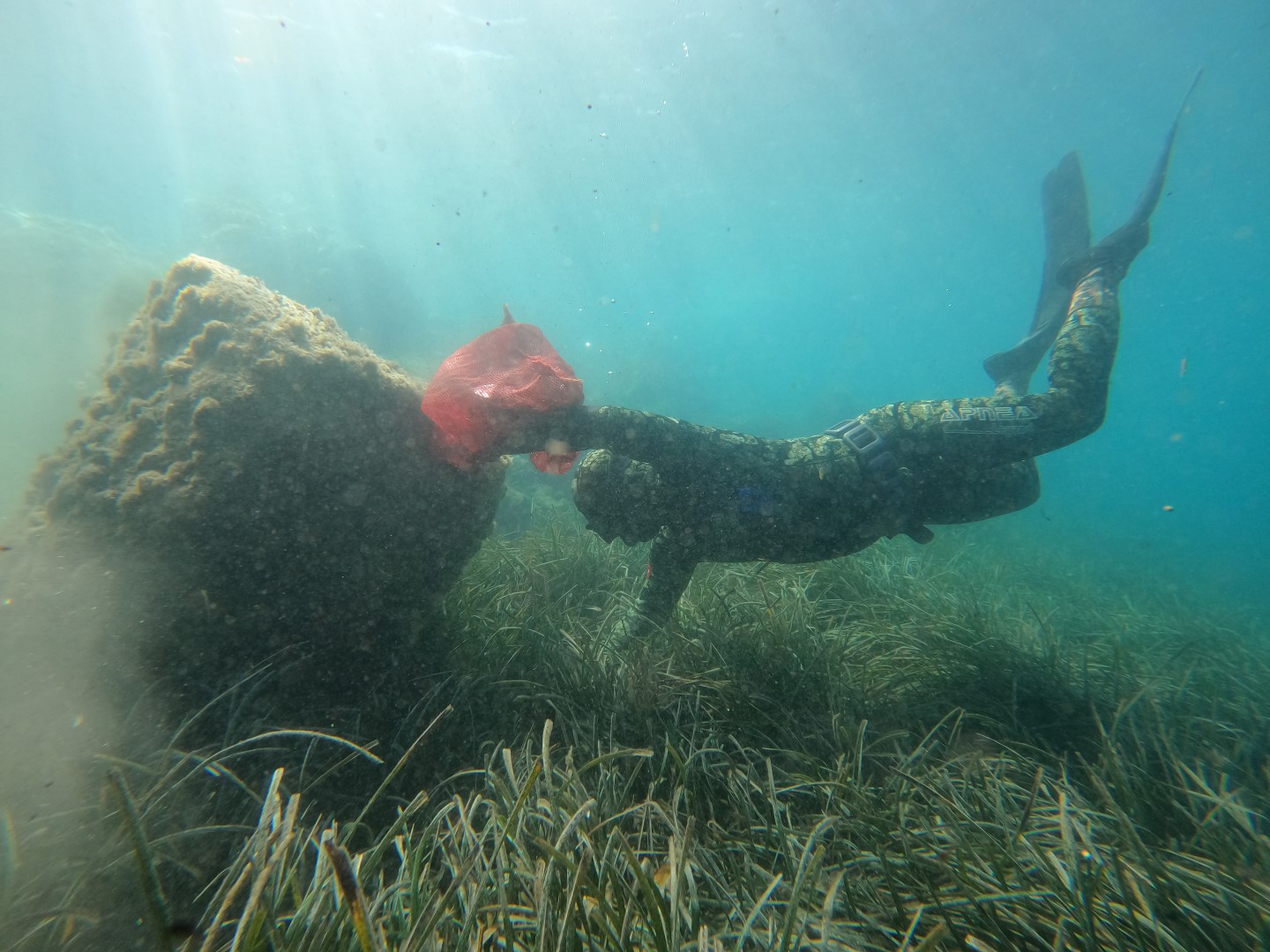 YALIKAVAK’TA DENİZDEN 460 KİLO ATIK ÇIKARILDI