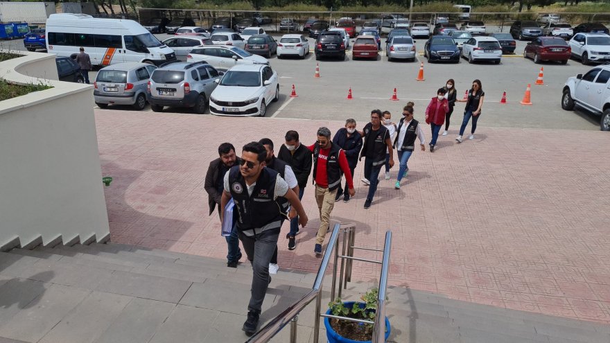 DOLANDIRICILIK İDDİASIYLA YAKALANAN 6 ZANLIDAN 1'İ TUTUKLANDI