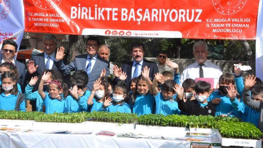 KIRSALDA 1 MİLYON 153 BİN ADET FİDE TOPRAKLA BULUŞACAK