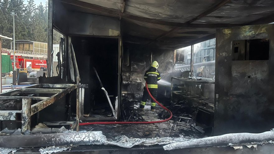 FABRİKADA ÇIKAN YANGIN SÖNDÜRÜLDÜ