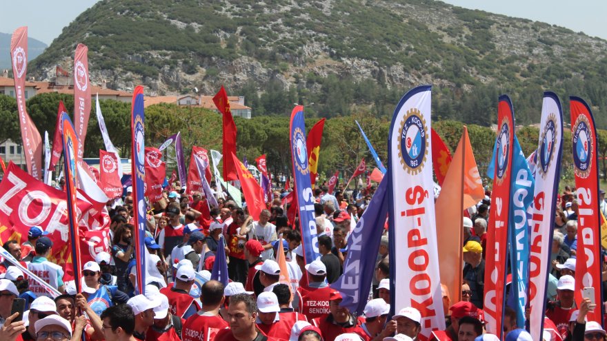 1 MAYIS İŞÇİ BAYRAMI MUĞLA’DA KUTLANDI