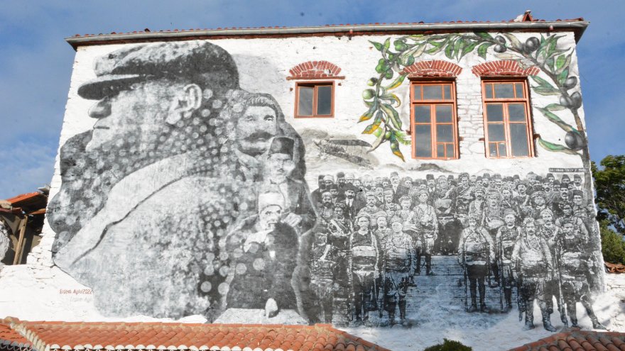 MUĞLA’NIN MİLLİ MÜCADELE KAHRAMANLARI DUVARA RESMEDİLDİ
