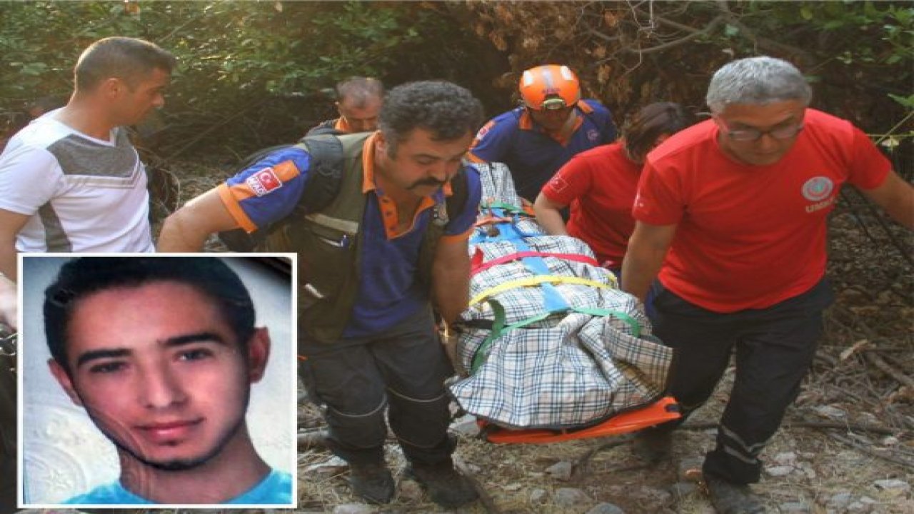 Kayalıklardan düşen genç hayatını kaybetti