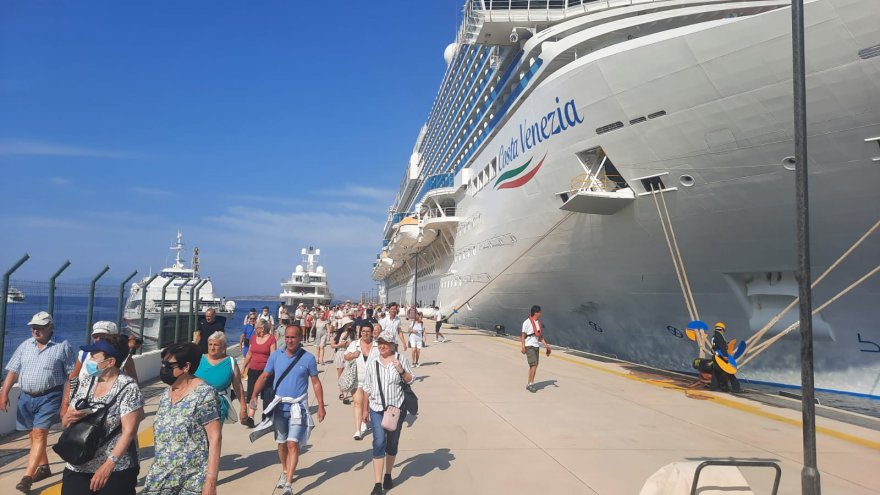 İTALYA BANDIRALI KRUVAZİYER COSTA VENEZİA YENİDEN BODRUM'DA