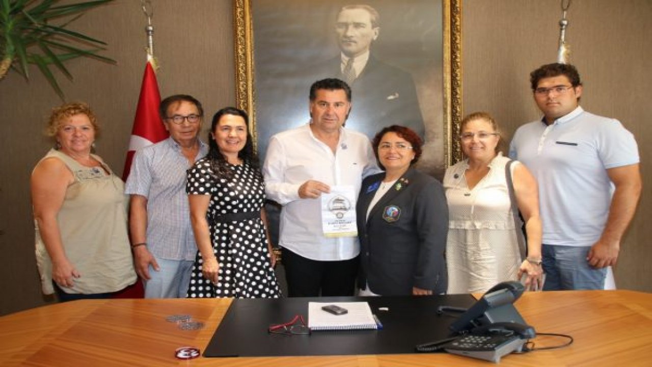Karia Rotary Başkanı’ndan Kocadon’a ziyaret