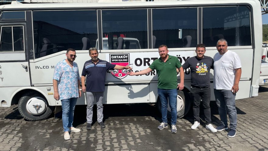 YATAĞANLI İŞADAMINDAN ORTAKÖYSPOR’A ARAÇ BAĞIŞI