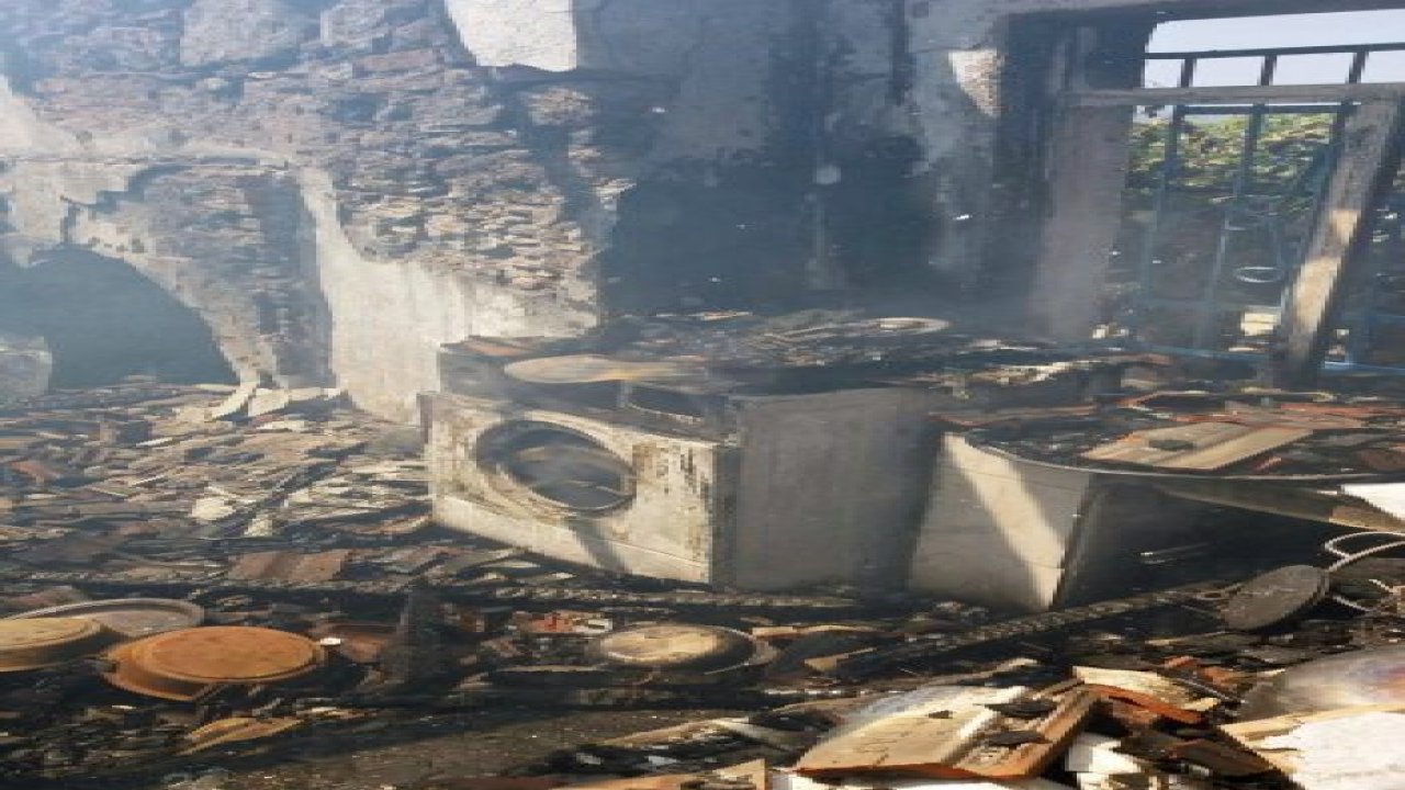 Milas'ta ev yangını