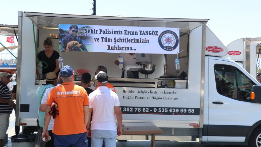 ŞEHİT POLİS MEMURU ERCAN YANGÖZ İÇİN MEVLİT OKUTULDU