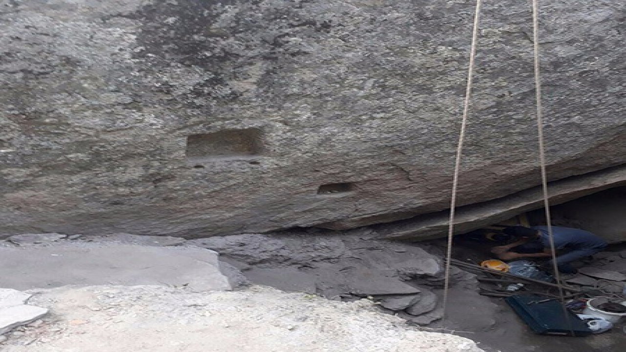 Kaçak kazıya suçüstü