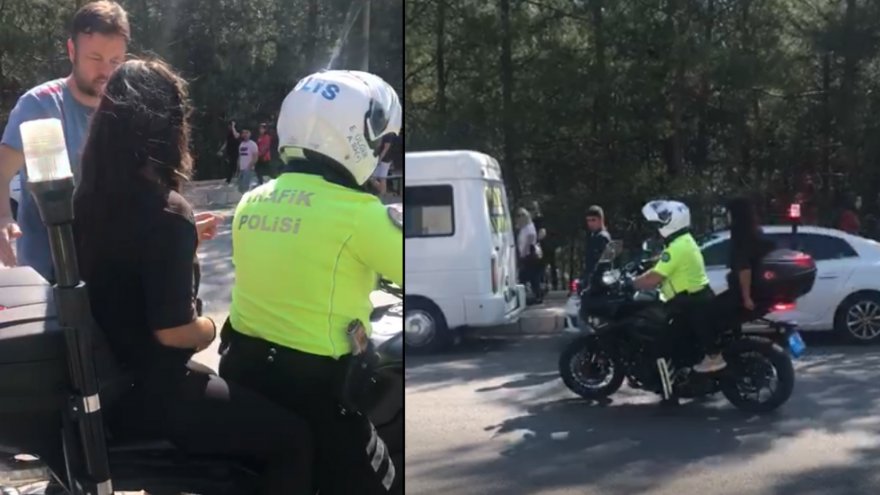 Menteşe’de trafik polisleri YKS'ye geç kalan 5 adayı sınava yetiştirdi