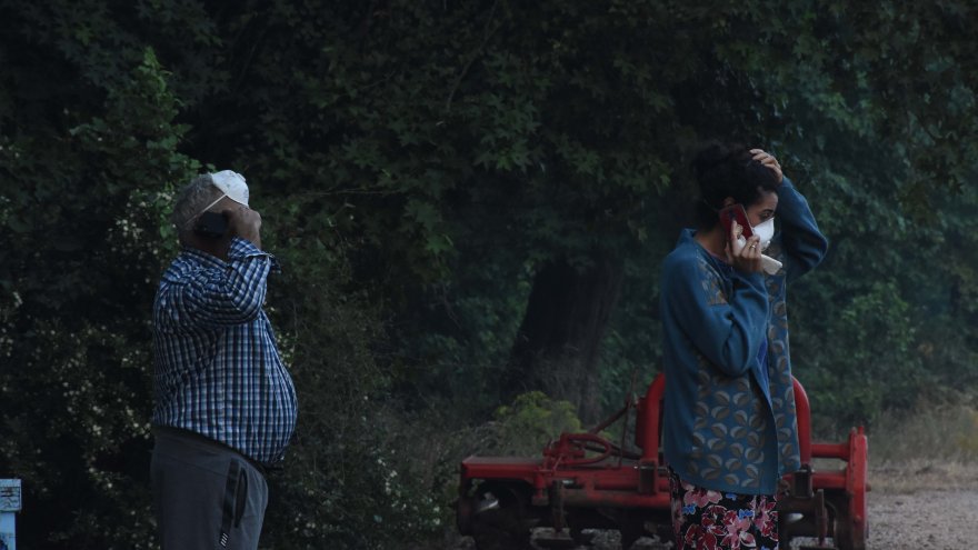 MARMARİS'TE 20 EV TAHLİYE EDİLDİ