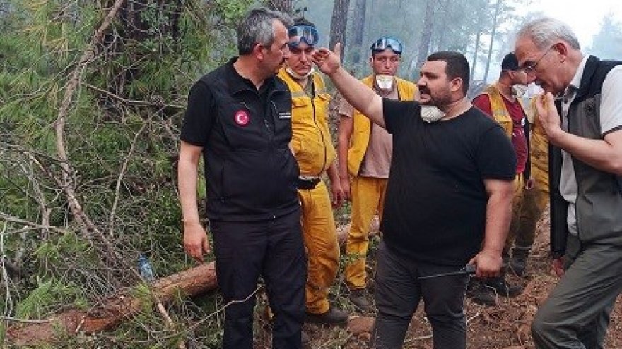 AFAD MARMARİS’TEKİ YANGINDA SON DURUMU AÇIKLADI