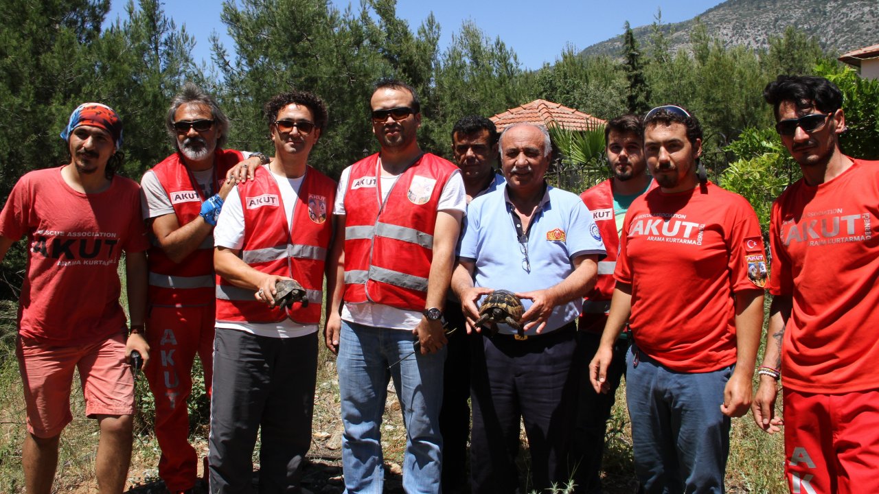 AKUT VE İTFAİYEDEN KAPLUMBAĞA OPERASYONU