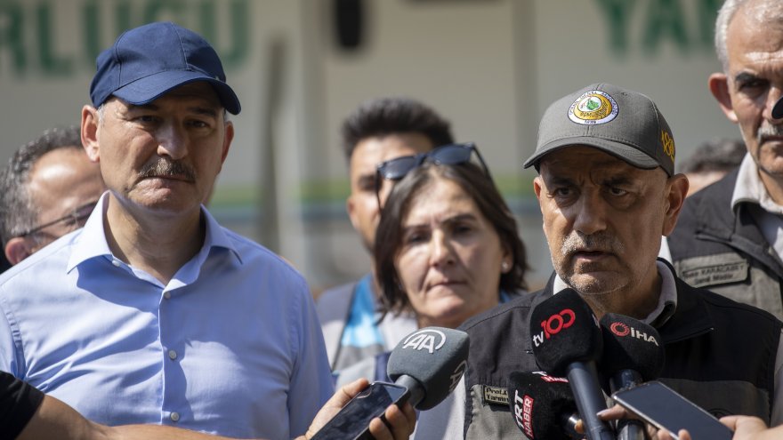 Marmaris'teki orman yangını kontrol altında