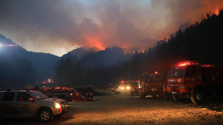 BÜYÜKŞEHİR MARMARİS YANGIN RAPORUNU AÇIKLADI