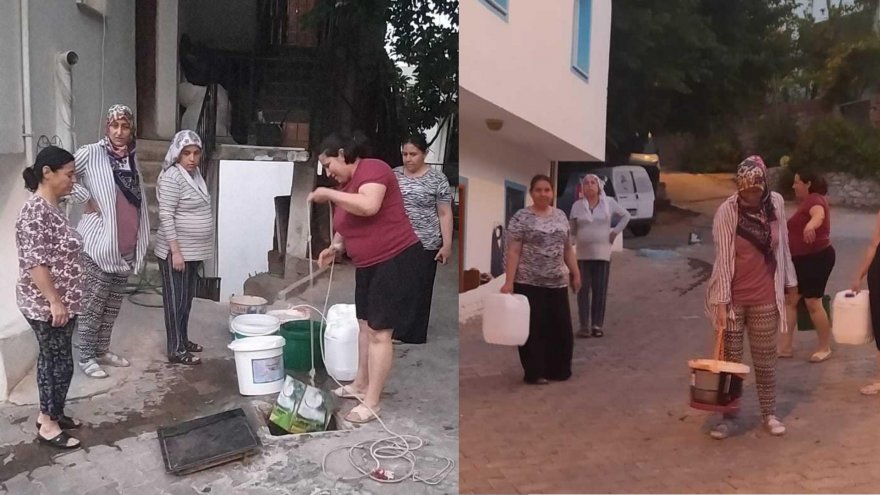 BODRUM’DA SU KESİNTİSİ TEPKİLERE NEDEN OLDU