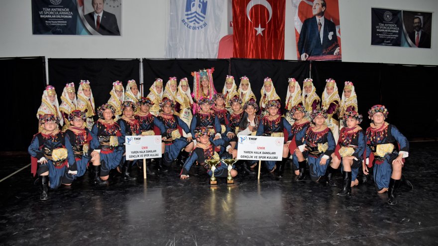 TÜRKİYE HALKOYUNLARI FEDERASYONU GRUP YARIŞMASI YAPILDI