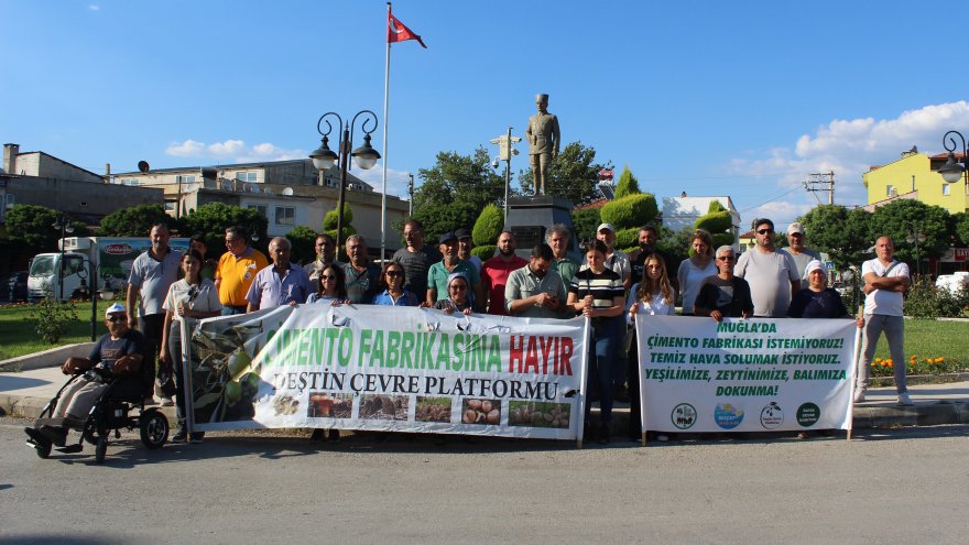 ÇİMENTO FİRMASINDAN YÖRE HALKINA SUÇ DUYURUSU