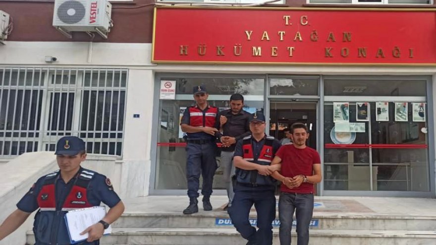 SONDAJ BORULARI VE KABLO ÇALAN 2 ŞAHISI JANDARMA YAKALADI 