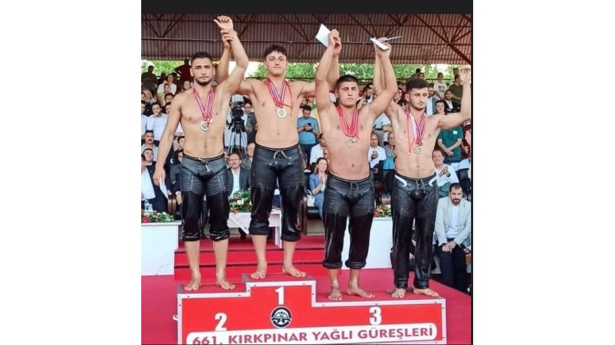 KIRKPINAR'DAN MUĞLA'YA İKİ MADALYA