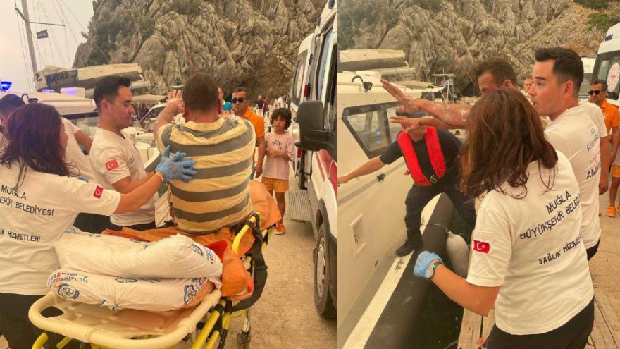 YANGINDA 4 KİŞİ YARALANDI