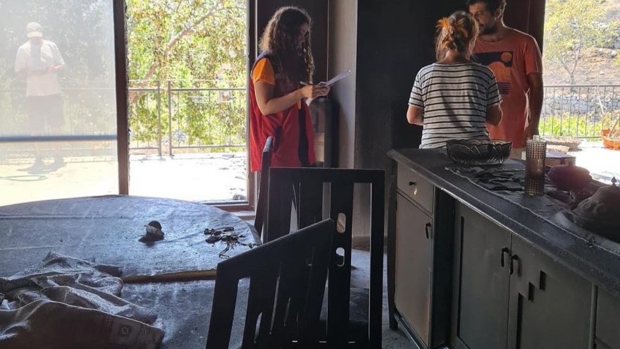 PSİKOSOSYAL DESTEK EKİPLERİNDEN YANGINDAN ETKİLENEN VATANDAŞLARA DESTEK