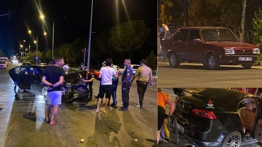 ÖNCE ÇARPTI SONRA KAÇTI