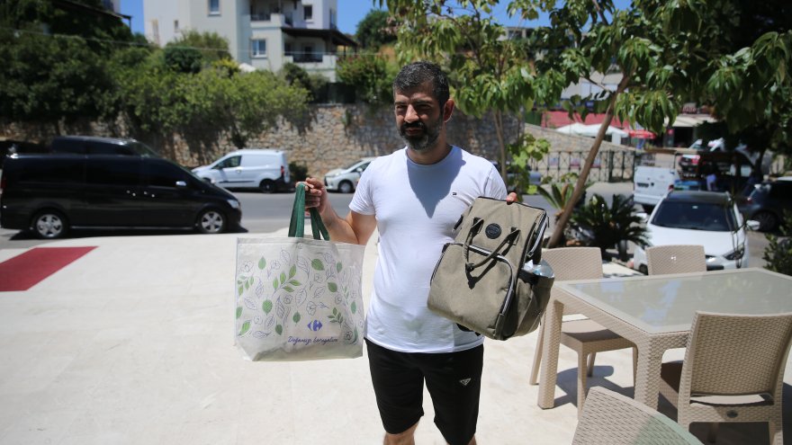 KENDİLERİ BODRUM'A GELDİ, VALİZLERİ ALMANYA'DA HAVALİMANINDA KALDI