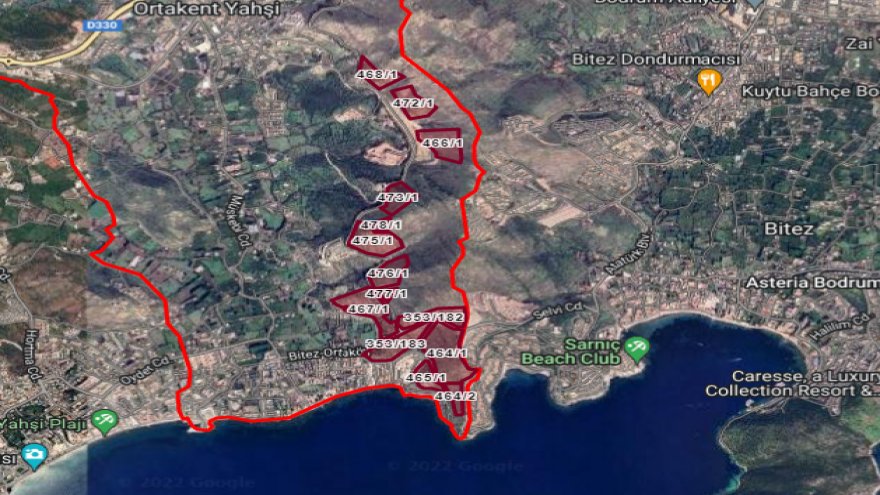 BODRUM’DA 14 PARSEL SATIŞA ÇIKARILDI 