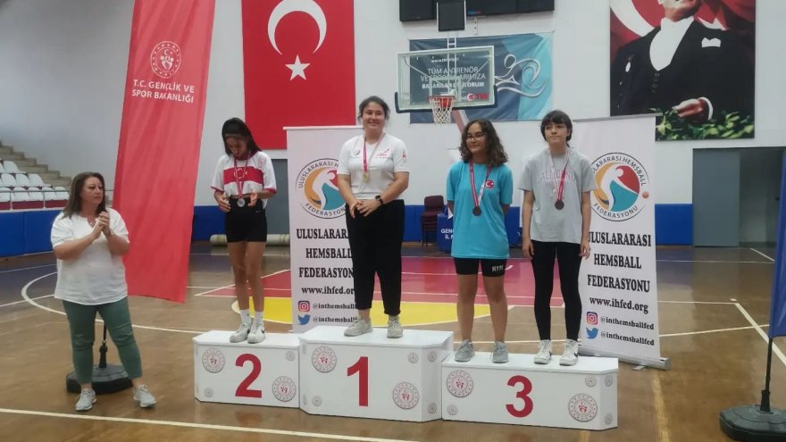 YATAĞAN’LI SUDE “HEMSBALL” TÜRKİYE ŞAMPİYONU OLDU