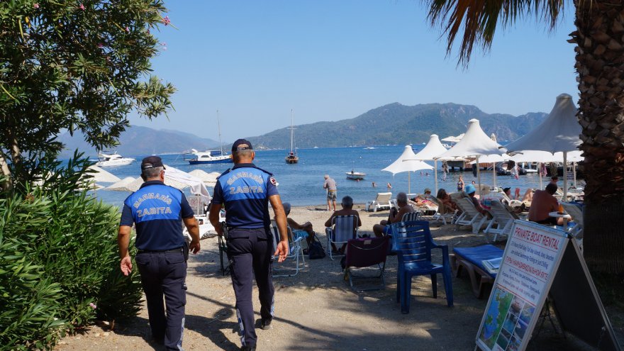 ZABITA EKİPLERİ İŞ BAŞINDA