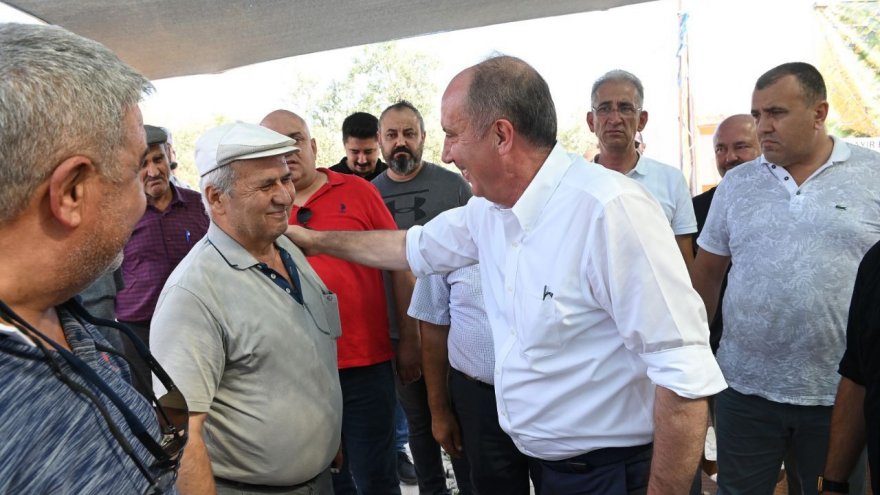 İNCE, BAYIR’DAKİ DİRENİŞ ÇADIRINI ZİYARET ETTİ