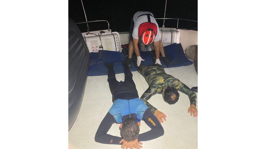 YÜZEREK KAÇMAYA ÇALIŞAN 2 FETÖ ÜYESİ YAKALANDI