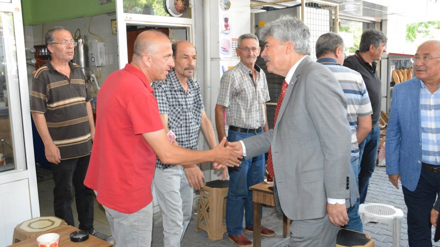 İYİ PARTİ MENTEŞE’DE ESNAF ZİYARETİ GERÇEKLEŞTİRDİ