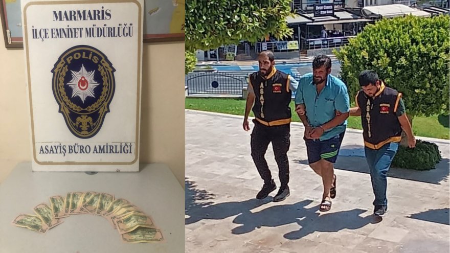 Sahte dolarla yemek yiyen şüpheli yakalandı