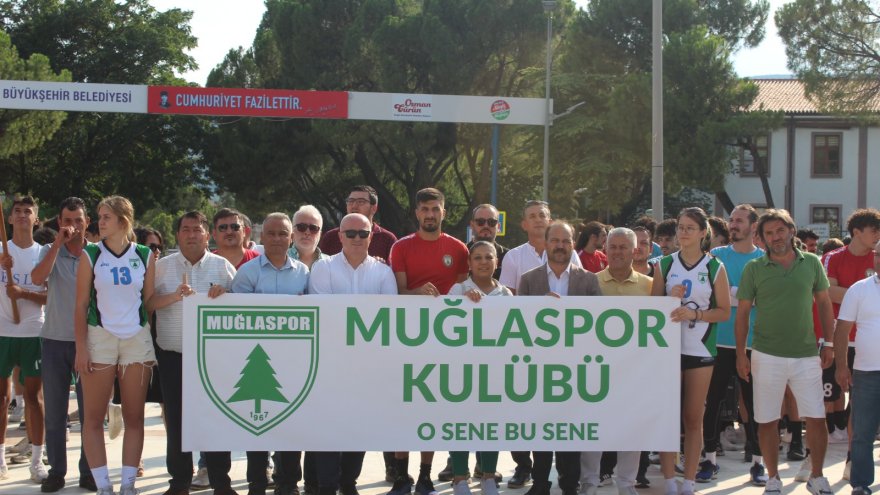 “BÜYÜK MUĞLASPOR” YÜRÜYÜŞÜ DÜZENLENDİ