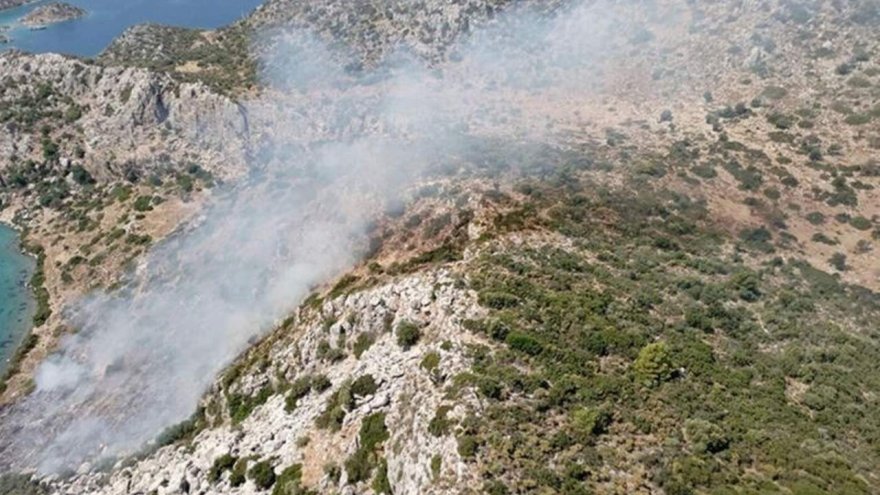 MAKİLİK ALANDA ÇIKAN YANGIN SÖNDÜRÜLDÜ